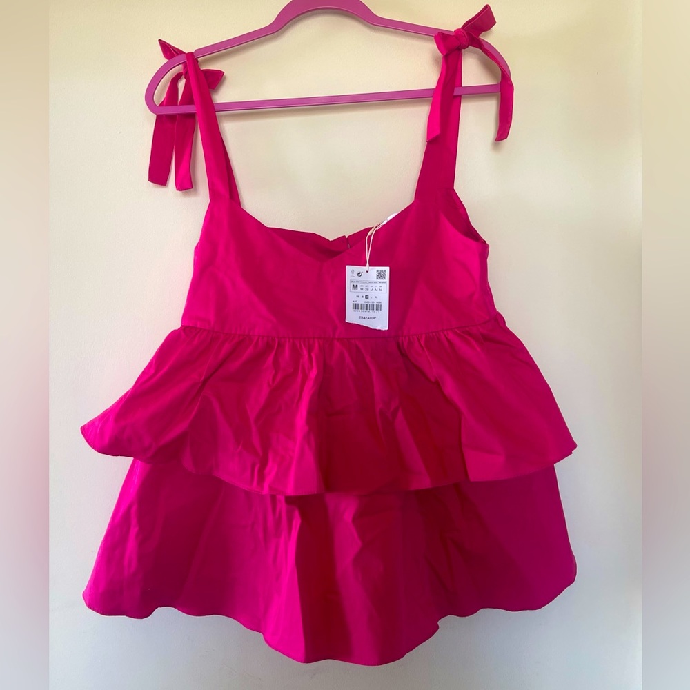 Ruffle top.